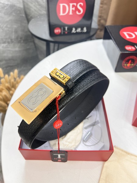 Streetwear Belt Ferragamo 320414 size:3.5cm