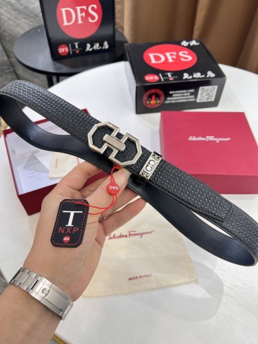 Streetwear Belt Ferragamo 320919 size:3.5cm