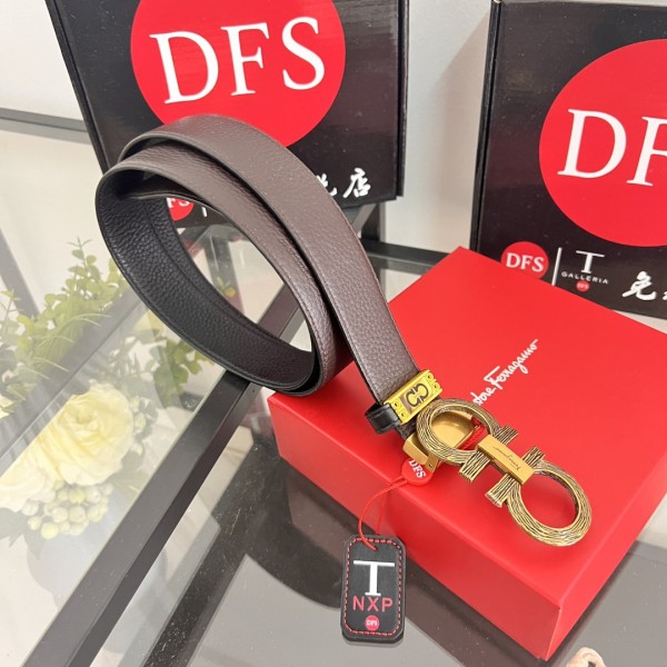 Streetwear Belt Ferragamo 320705 size:3.5cm