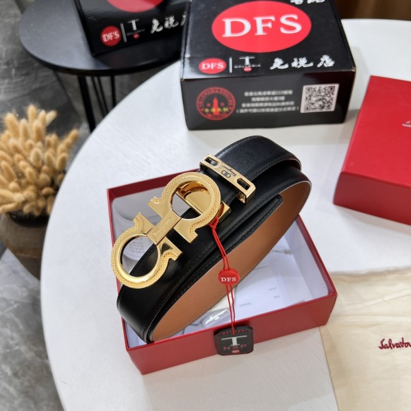 Streetwear Belt Ferragamo 320675 size:3.5cm