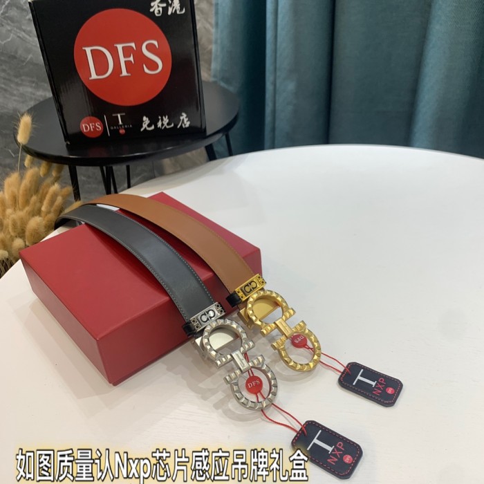 Streetwear Belt Ferragamo 320923 size:3.5cm