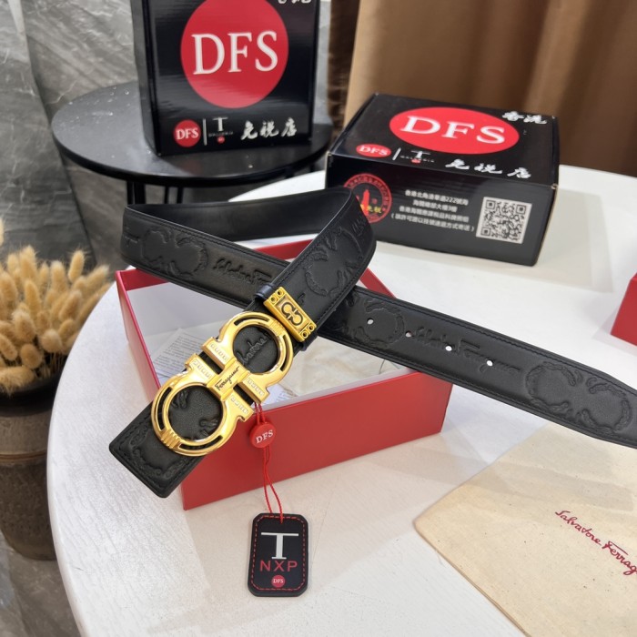 Streetwear Belt Ferragamo 320560 size:3.5cm