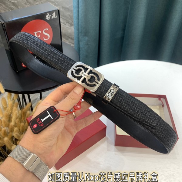 Streetwear Belt Ferragamo 320696 size:3.5cm