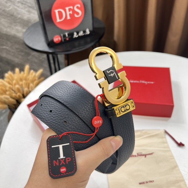 Streetwear Belt Ferragamo 320910 size:3.5cm