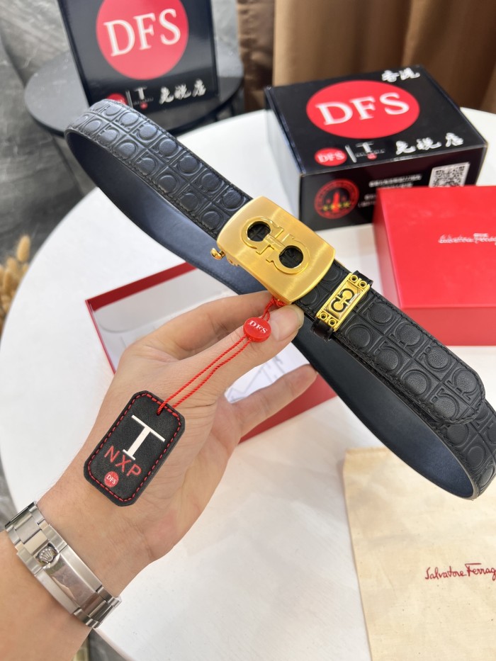 Streetwear Belt Ferragamo 320381 size:3.5cm