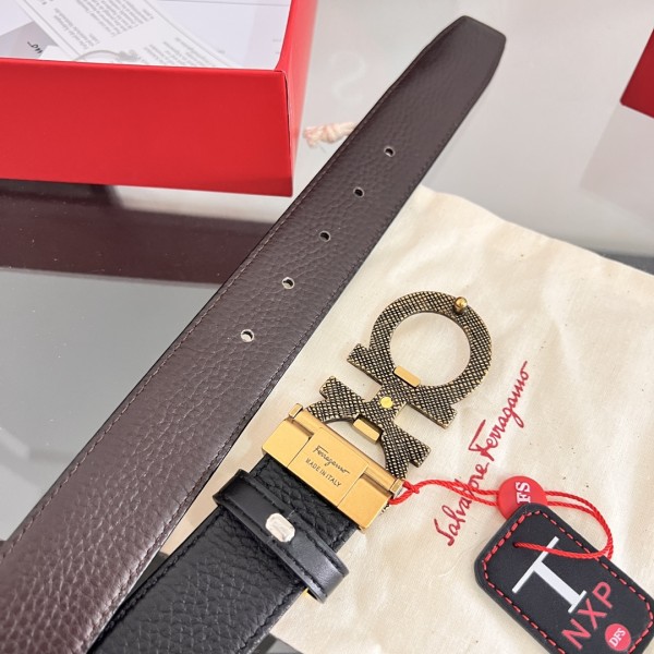 Streetwear Belt Ferragamo 320705 size:3.5cm