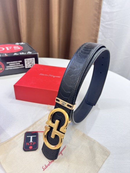 Streetwear Belt Ferragamo 320504 size:3.5cm