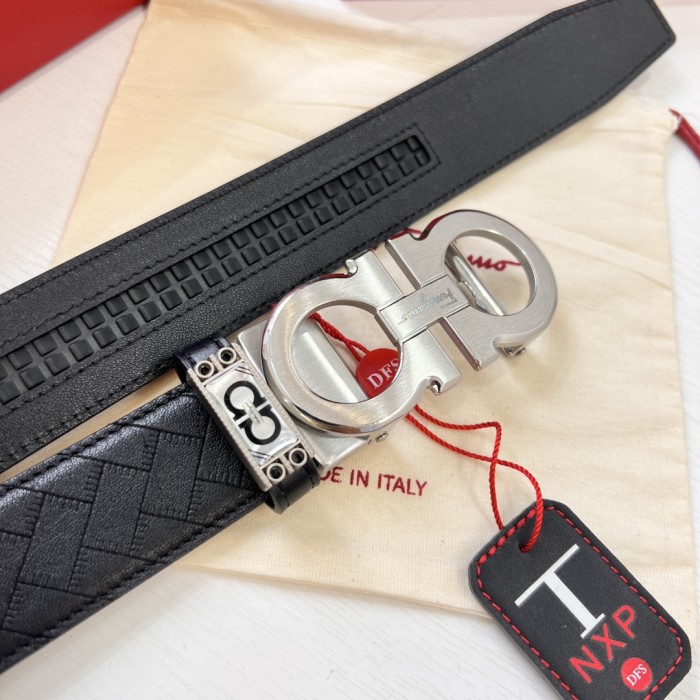 Streetwear Belt Ferragamo 320438 size:3.5cm