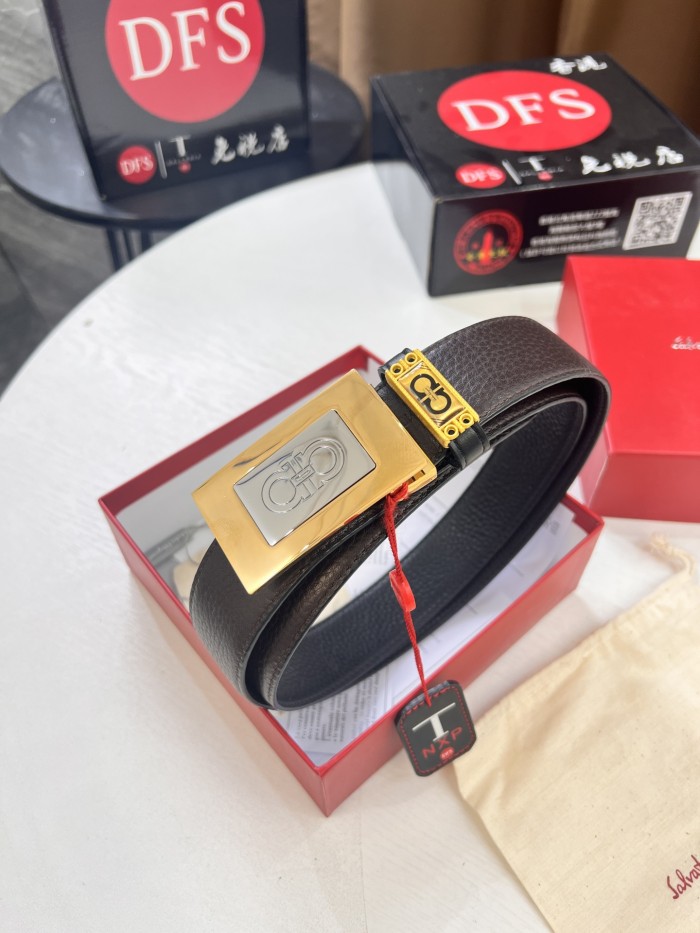 Streetwear Belt Ferragamo 320473 size:3.5cm