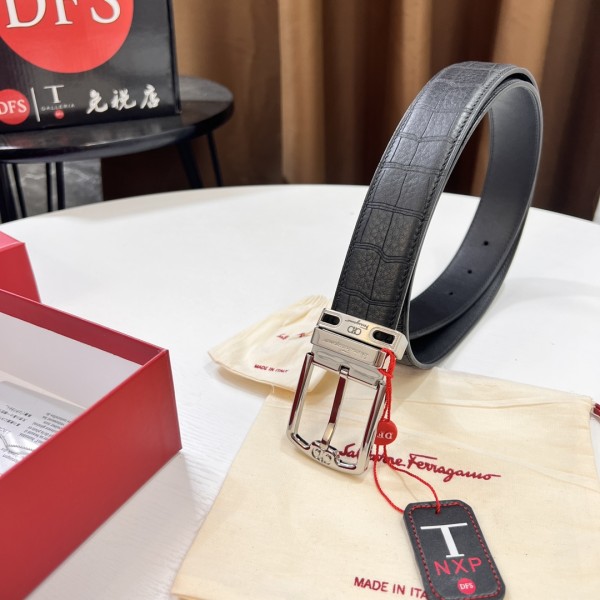 Streetwear Belt Ferragamo 320915 size:3.5cm