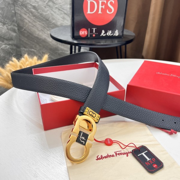 Streetwear Belt Ferragamo 320910 size:3.5cm