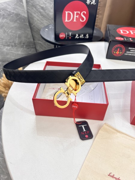 Streetwear Belt Ferragamo 320529 size:3.5cm