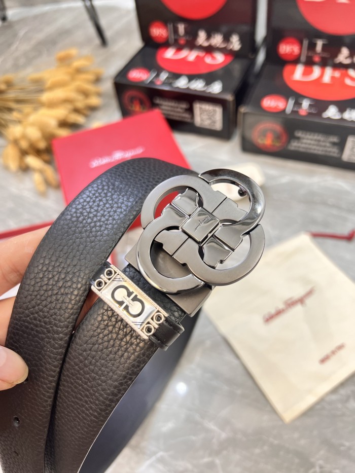 Streetwear Belt Ferragamo 320841 size:3.5cm