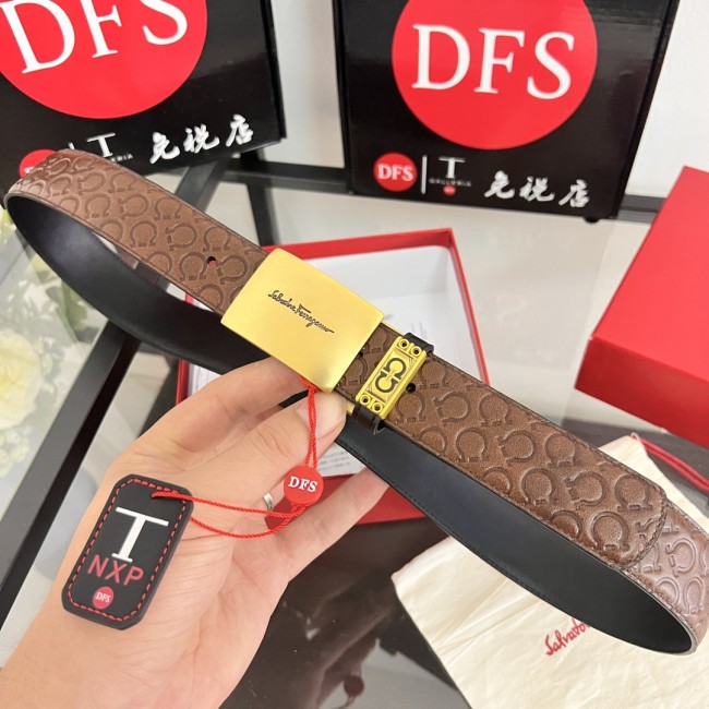 Streetwear Belt Ferragamo 320735 size:3.5cm