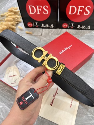 Streetwear Belt Ferragamo 320888 size:3.5cm