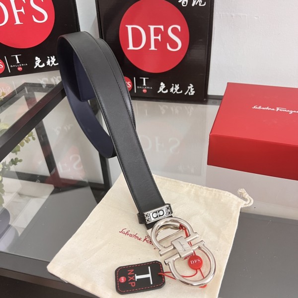 Streetwear Belt Ferragamo 320715 size:3.5cm