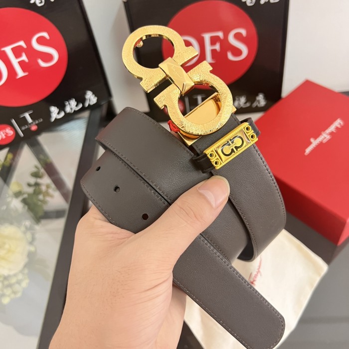 Streetwear Belt Ferragamo 320739 size:3.5cm