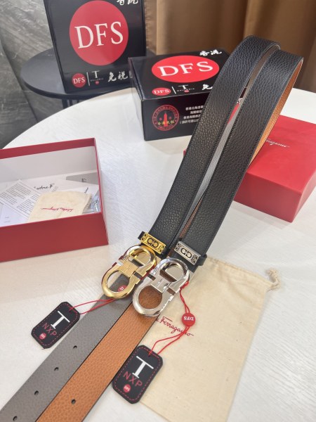Streetwear Belt Ferragamo 320778 size:3.5cm