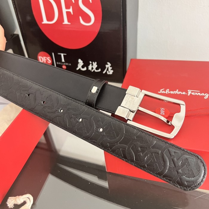 Streetwear Belt Ferragamo 320744 size:3.5cm