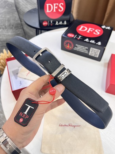 Streetwear Belt Ferragamo 320759 size:3.5cm