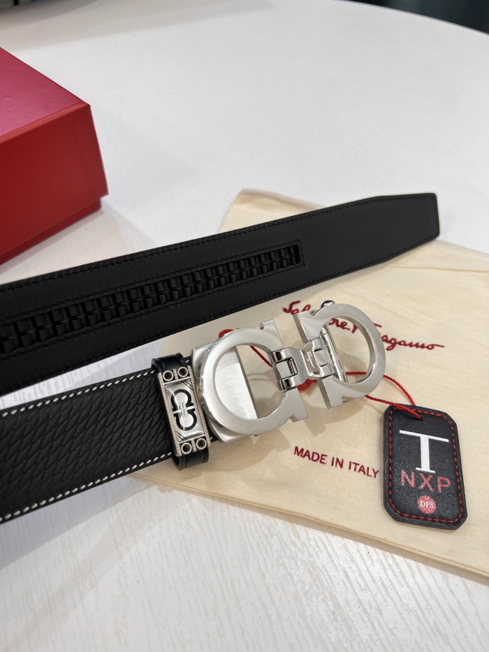 Streetwear Belt Ferragamo 320688 size:3.5cm