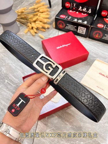 Streetwear Belt Ferragamo 320772 size:3.5cm