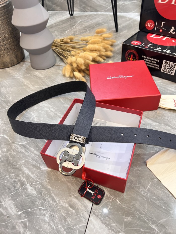 Streetwear Belt Ferragamo 320839  size:3.5cm