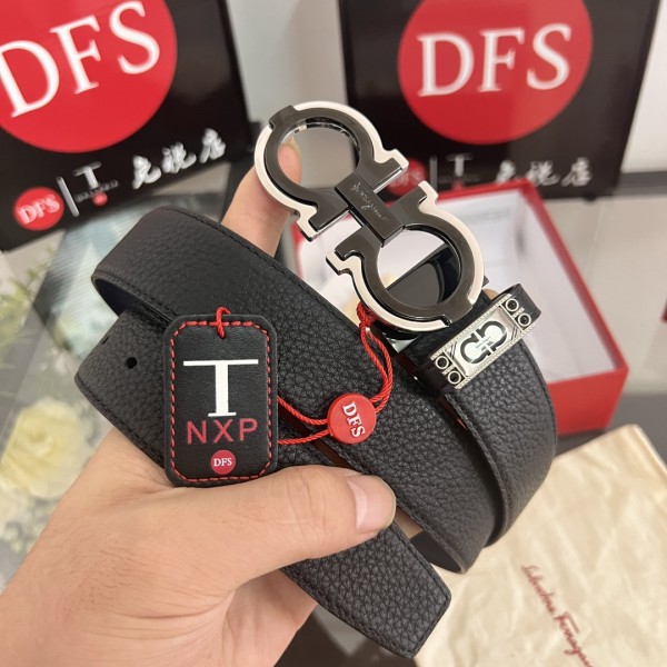 Streetwear Belt Ferragamo 320729 size:3.5cm