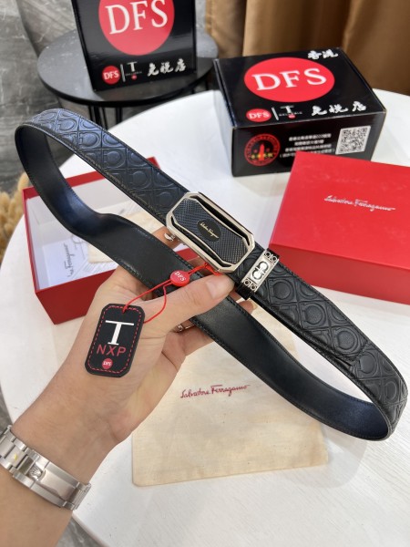 Streetwear Belt Ferragamo 320468 size:3.5cm