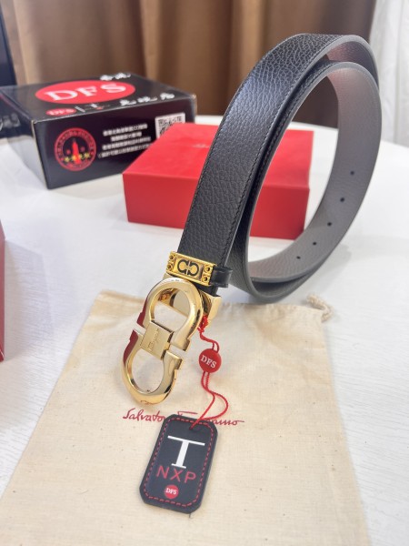 Streetwear Belt Ferragamo 320778 size:3.5cm