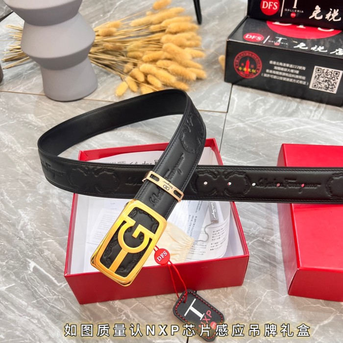 Streetwear Belt Ferragamo 320764  size:3.5cm