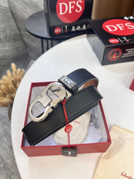 Streetwear Belt Ferragamo 320777 size:3.5cm