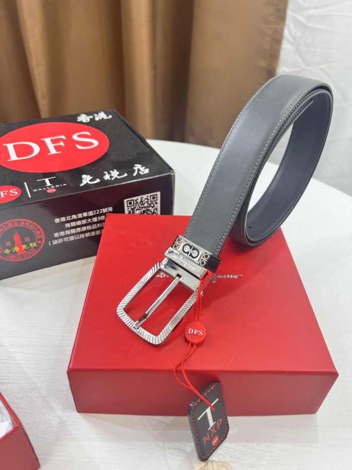 Streetwear Belt Ferragamo 320582 size:3.5cm