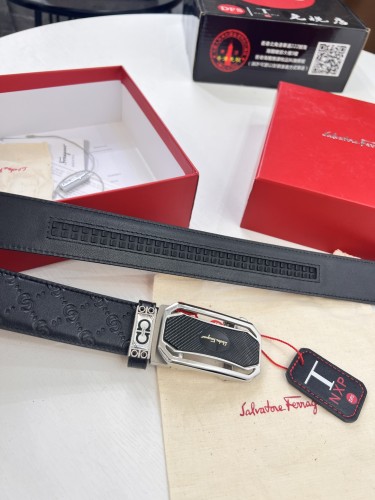 Streetwear Belt Ferragamo 320405 size:3.5cm