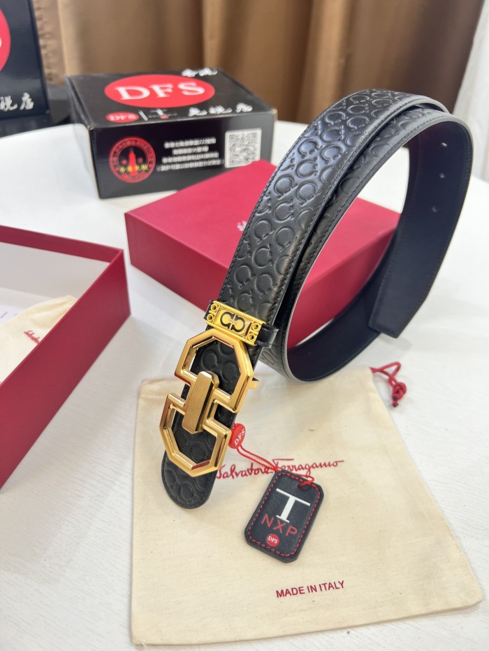 Streetwear Belt Ferragamo 320851 size:3.5cm