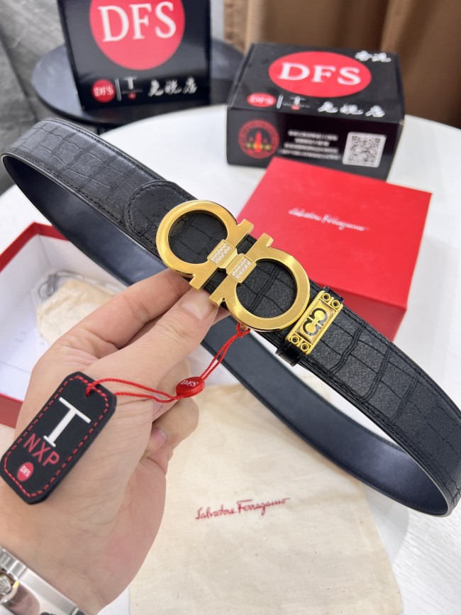 Streetwear Belt Ferragamo 320644 size:3.5cm