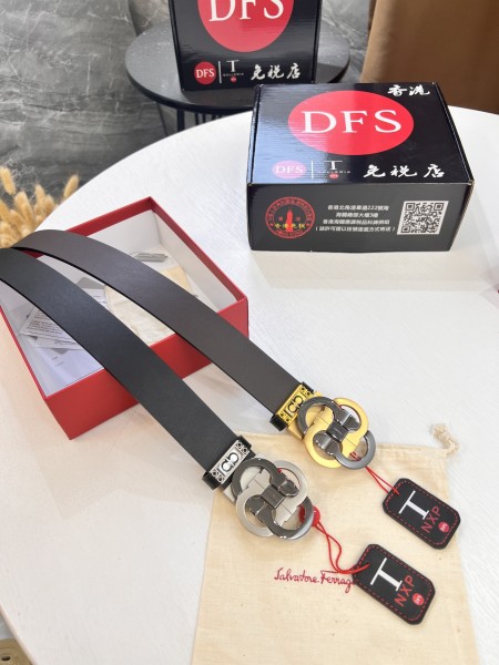 Streetwear Belt Ferragamo 320453 size:3.5cm