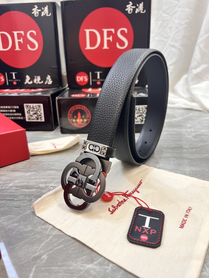 Streetwear Belt Ferragamo 320841 size:3.5cm