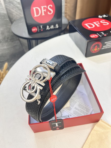 Streetwear Belt Ferragamo 320361 size:3.5cm