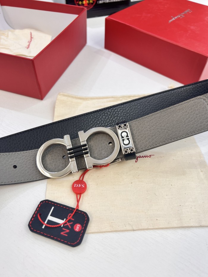 Streetwear Belt Ferragamo 320390 size:3.5cm