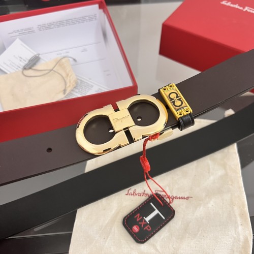 Streetwear Belt Ferragamo 320725 size:3.5cm