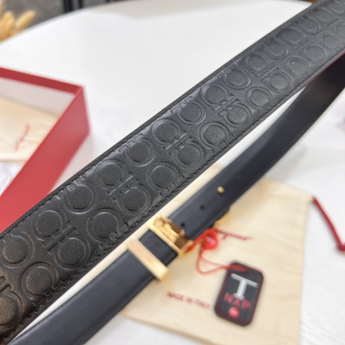 Streetwear Belt Ferragamo 320419 size:3.5cm