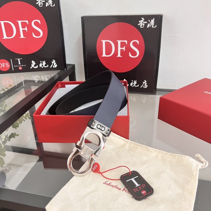 Streetwear Belt Ferragamo 320724 size:3.5cm