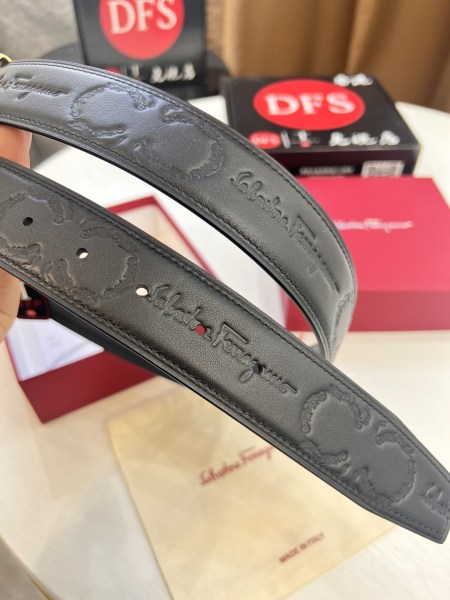 Streetwear Belt Ferragamo 320815 size:3.5cm