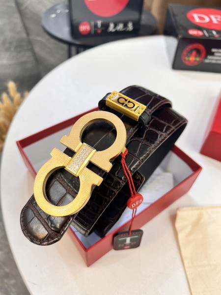 Streetwear Belt Ferragamo 320514 size:3.5cm