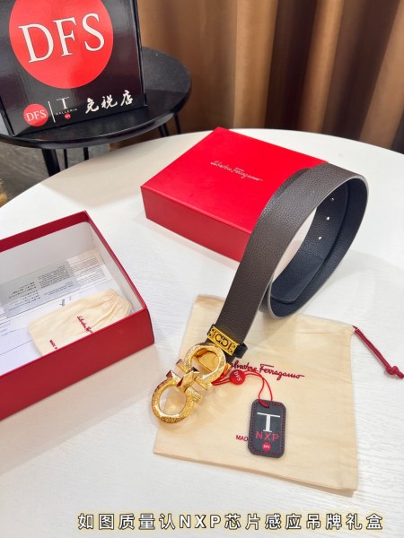 Streetwear Belt Ferragamo 320893 size:3.5cm