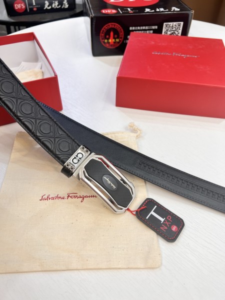 Streetwear Belt Ferragamo 320468 size:3.5cm