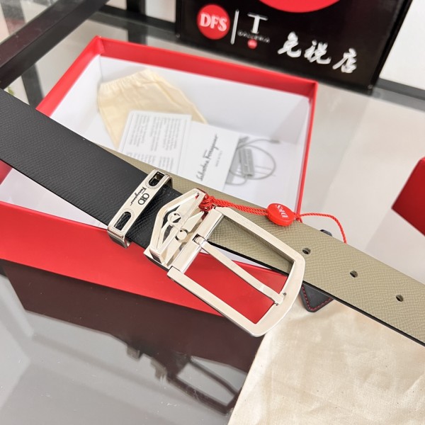 Streetwear Belt Ferragamo 320700 size:3.5cm