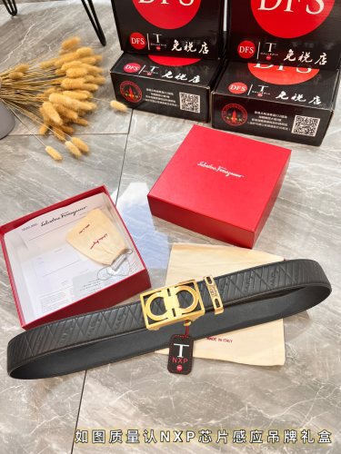 Streetwear Belt Ferragamo 320865 size:3.5cm