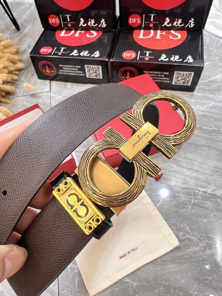 Streetwear Belt Ferragamo 320885 size:3.5cm
